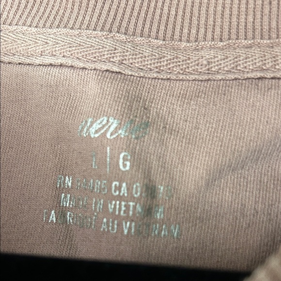 Aerie Pink Crew Neck Sweater - Picture 4 of 5